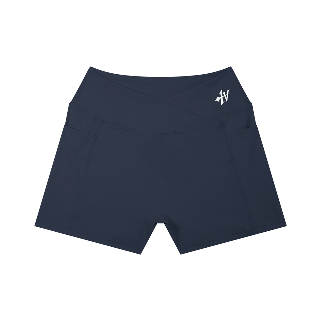 1V Women’s High Rise Pocket Yoga Shorts
