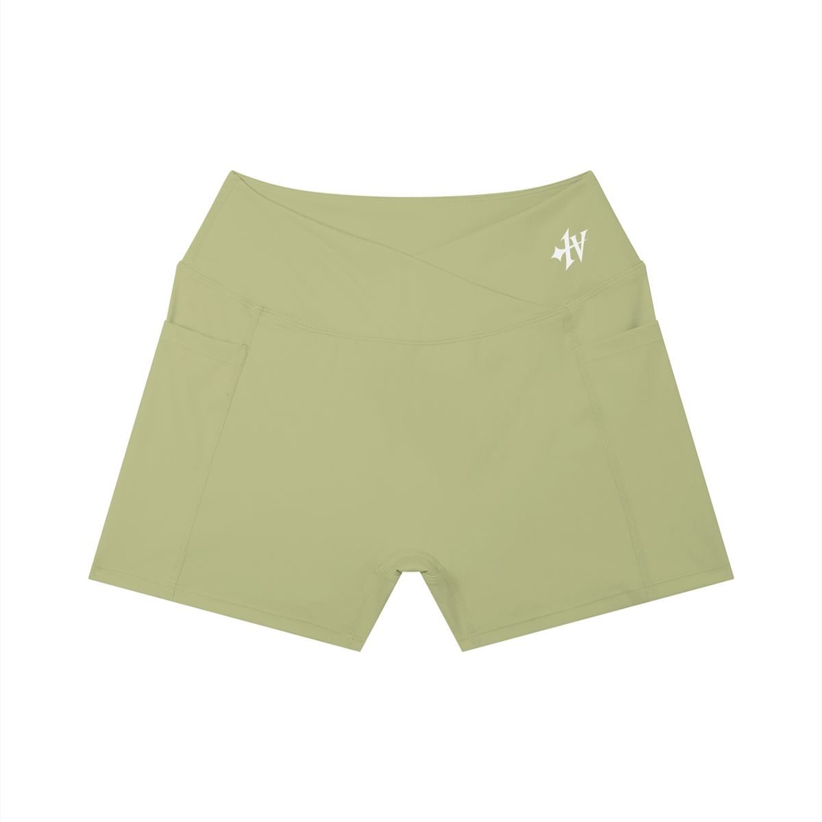 1V Women’s High Rise Pocket Yoga Shorts