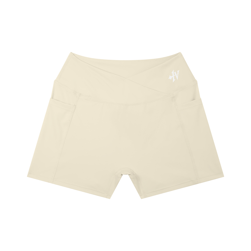 1V Women’s High Rise Pocket Yoga Shorts