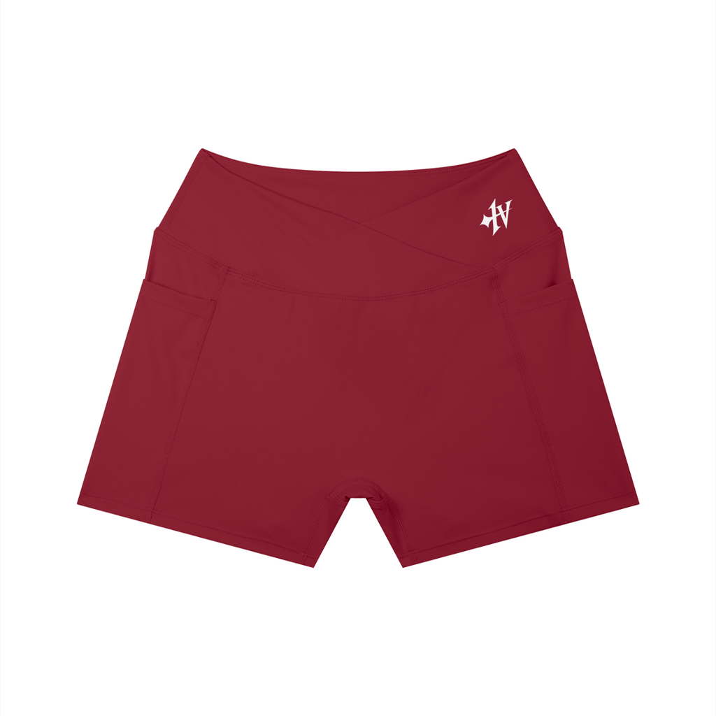1V Women’s High Rise Pocket Yoga Shorts
