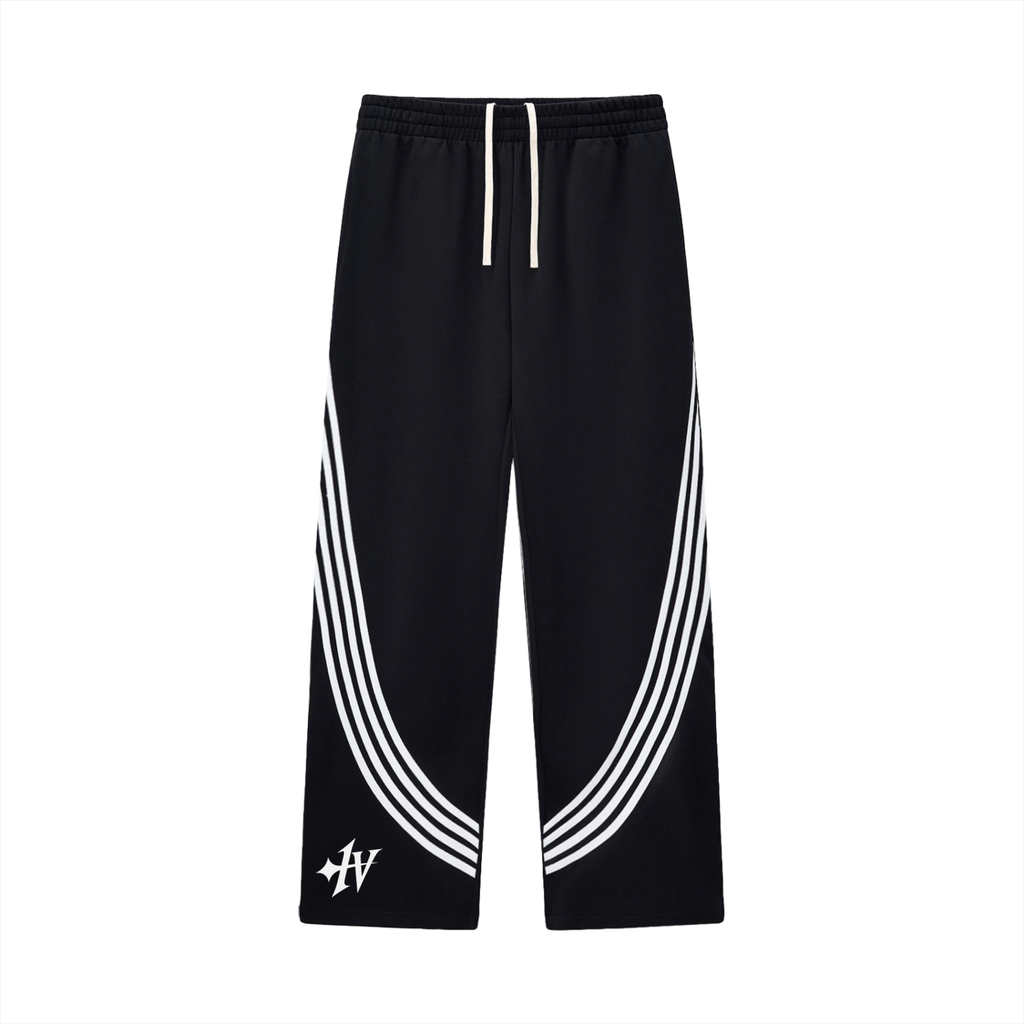 1V Curved Stripe Sweatpants