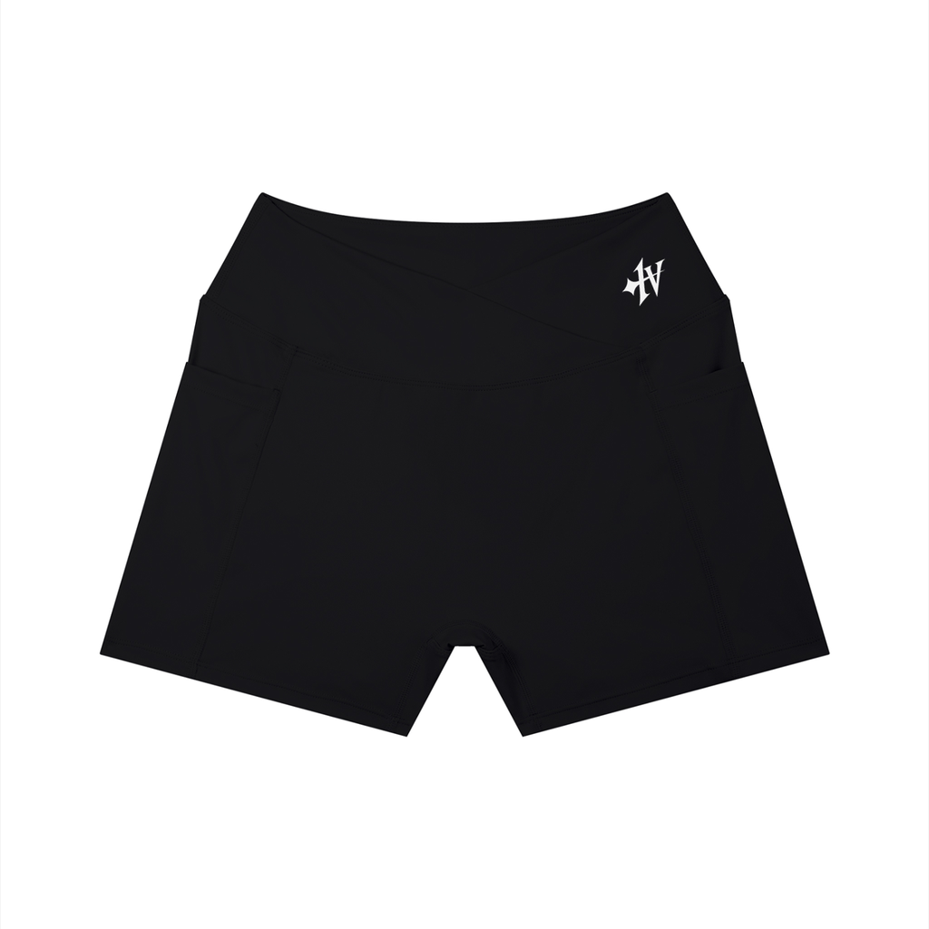 1V Women’s High Rise Pocket Yoga Shorts