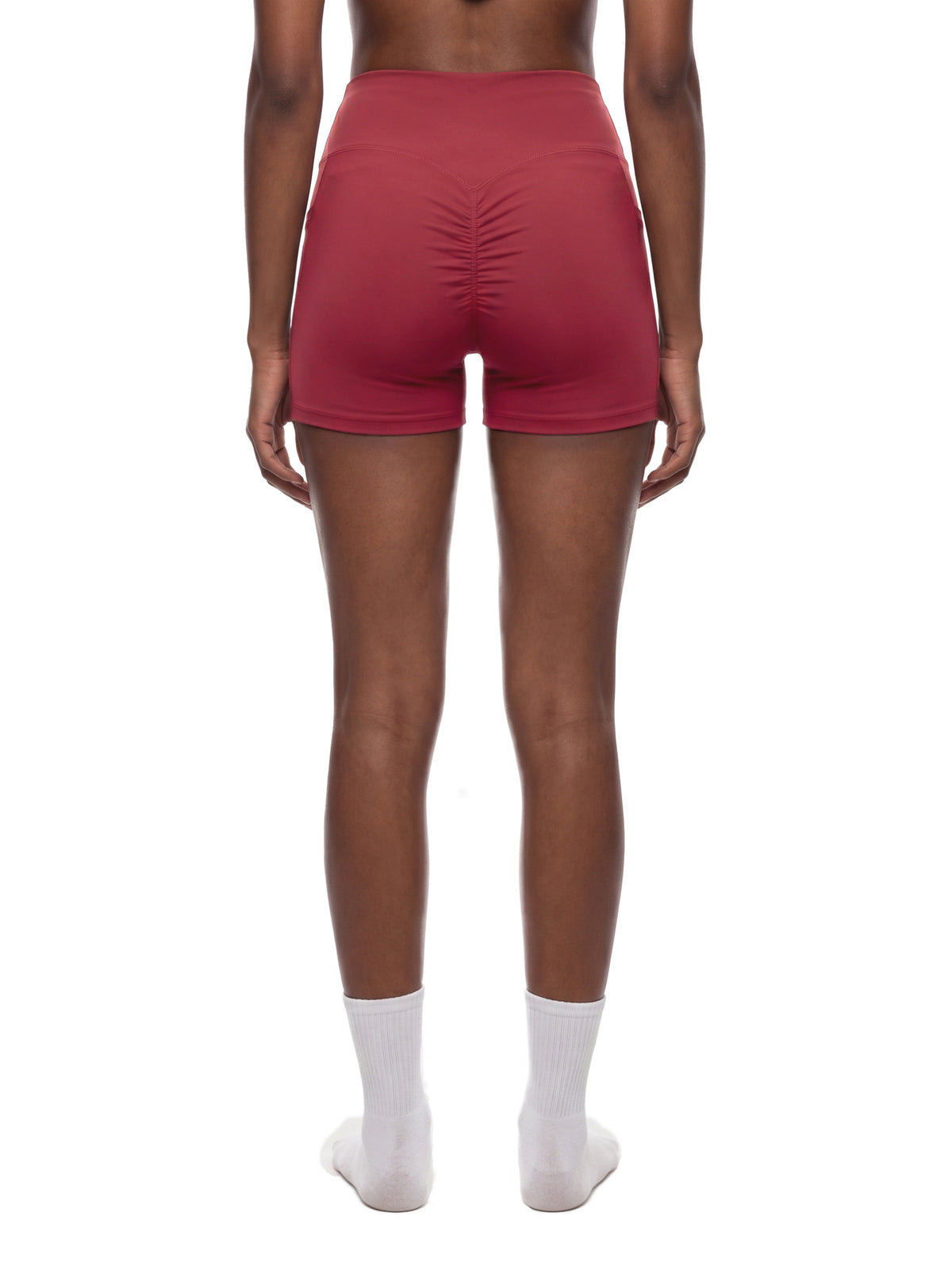 1V Women’s High Rise Pocket Yoga Shorts