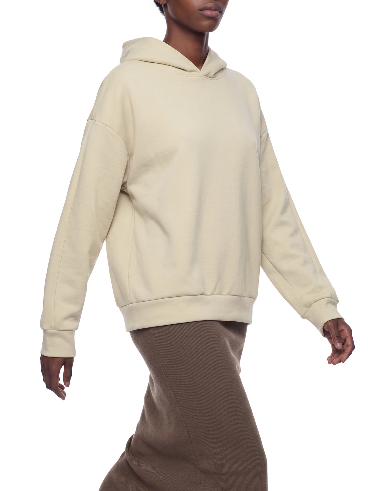 NO PASSENGERS Fleece Boxy Hoodie